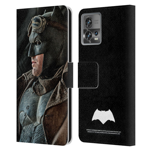 Batman V Superman: Dawn of Justice Graphics Batman Leather Book Wallet Case Cover For Motorola Moto Edge 30 Fusion