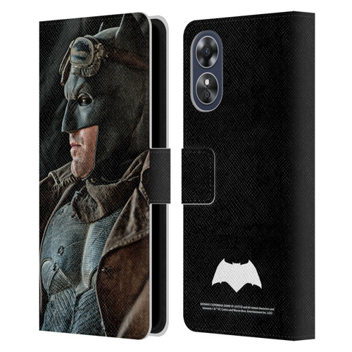 Batman V Superman: Dawn of Justice Graphics Batman Leather Book Wallet Case Cover For OPPO A17