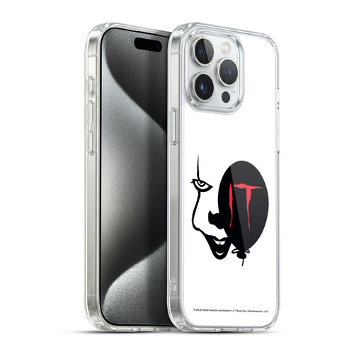 IT Movie Graphics Pennywise Soft Gel Case for Apple iPhone 15 Pro Max & MagSafe