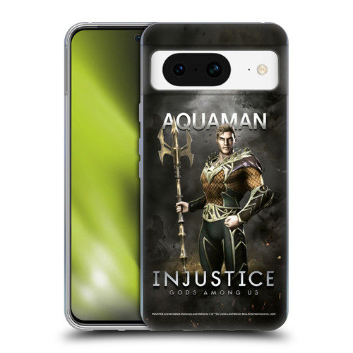 Injustice Gods Among Us Characters Aquaman Soft Gel Case for Google Pixel 8