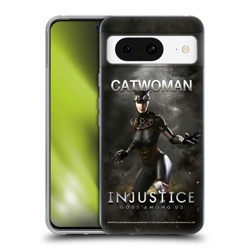 Injustice Gods Among Us Characters Catwoman Soft Gel Case for Google Pixel 8