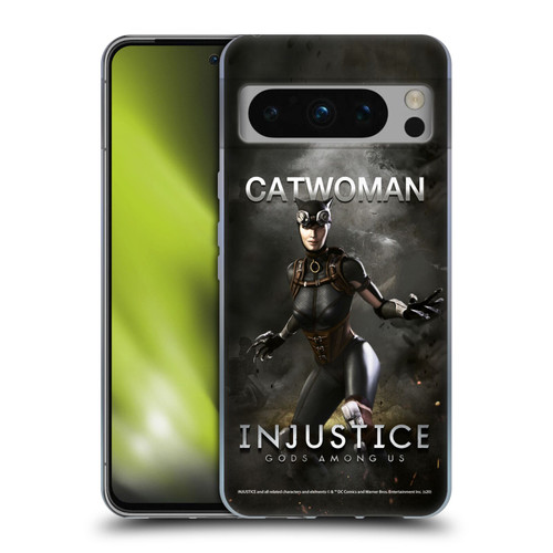 Injustice Gods Among Us Characters Catwoman Soft Gel Case for Google Pixel 8 Pro