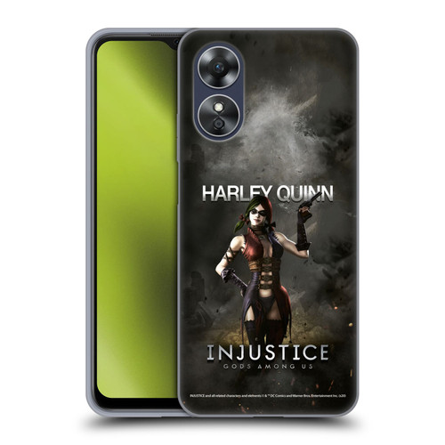 Injustice Gods Among Us Characters Harley Soft Gel Case for OPPO A17