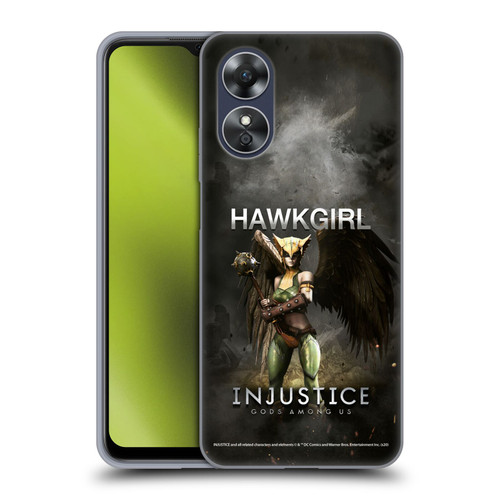 Injustice Gods Among Us Characters Hawkgirl Soft Gel Case for OPPO A17