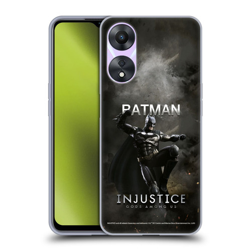 Injustice Gods Among Us Characters Batman Soft Gel Case for OPPO A78 5G