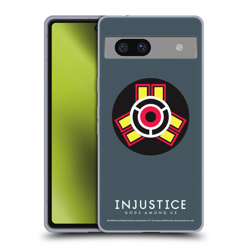 Injustice Gods Among Us Key Art Game Logo Soft Gel Case for Google Pixel 7a