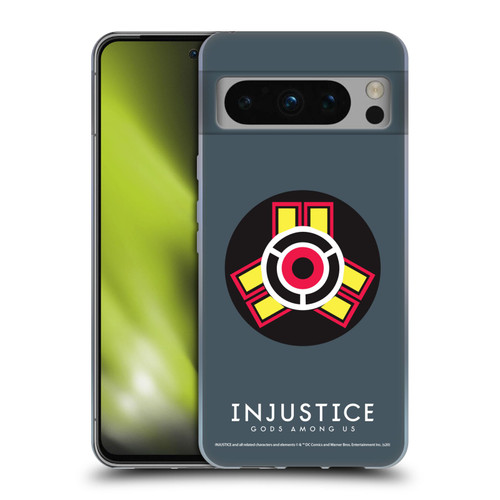 Injustice Gods Among Us Key Art Game Logo Soft Gel Case for Google Pixel 8 Pro