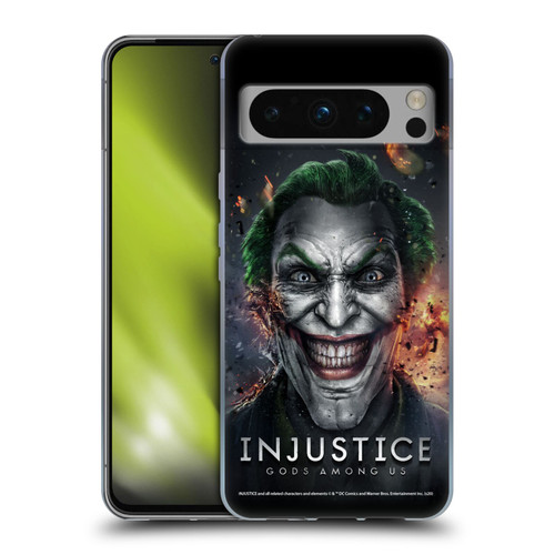 Injustice Gods Among Us Key Art Joker Soft Gel Case for Google Pixel 8 Pro