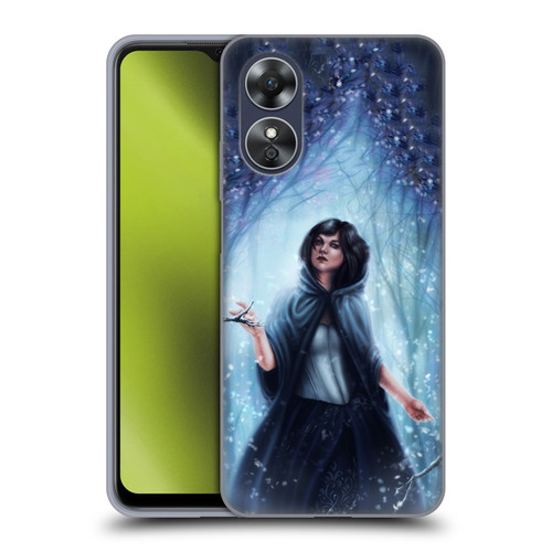 Tiffany "Tito" Toland-Scott Christmas Art Snow White In Snowy Forest Soft Gel Case for OPPO A17