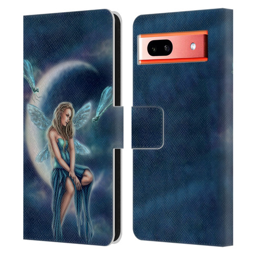 Tiffany "Tito" Toland-Scott Fairies Dragonfly Leather Book Wallet Case Cover For Google Pixel 7a