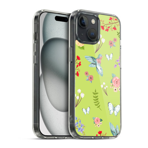 Ameritech Graphics Floral Soft Gel Case for Apple iPhone 15 & MagSafe