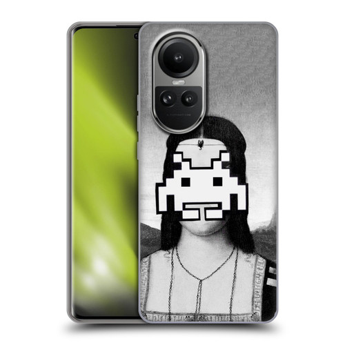 LouiJoverArt Black And White Renaissance Invaders Soft Gel Case for OPPO Reno10 5G / Reno10 Pro 5G