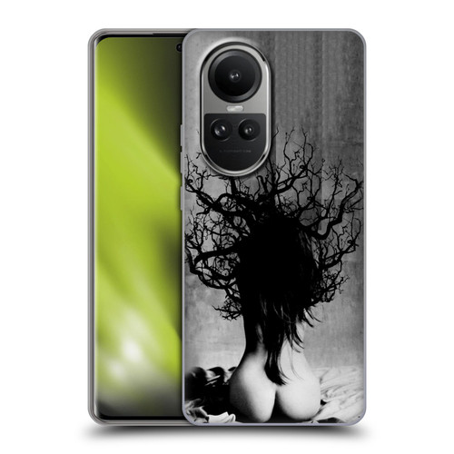 LouiJoverArt Black And White She Oak Soft Gel Case for OPPO Reno10 5G / Reno10 Pro 5G