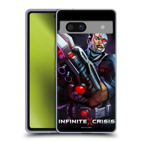 Infinite Crisis Characters Cyborg Soft Gel Case for Google Pixel 7a