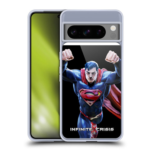Infinite Crisis Characters Superman Soft Gel Case for Google Pixel 8 Pro