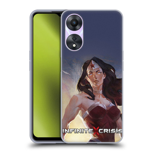 Infinite Crisis Characters Wonder Woman Soft Gel Case for OPPO A78 5G