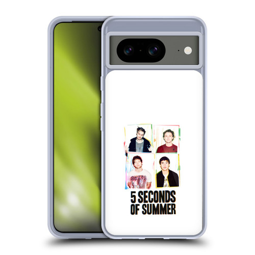 5 Seconds of Summer Posters Polaroid Soft Gel Case for Google Pixel 8