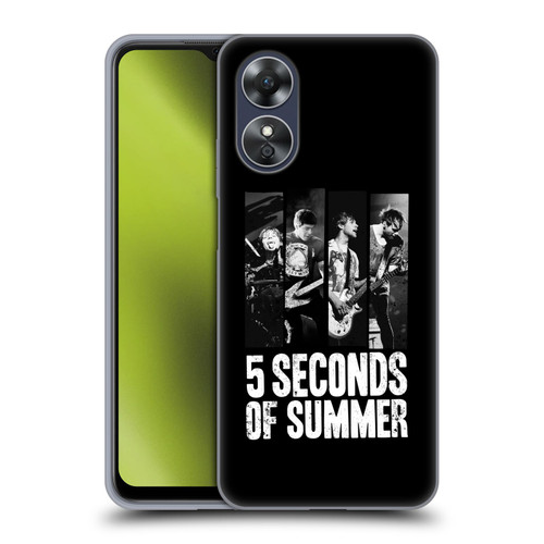 5 Seconds of Summer Posters Strips Soft Gel Case for OPPO A17