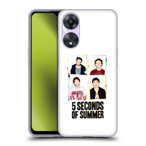 5 Seconds of Summer Posters Polaroid Soft Gel Case for OPPO A78 4G