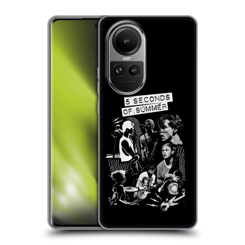 5 Seconds of Summer Posters Punkzine Soft Gel Case for OPPO Reno10 5G / Reno10 Pro 5G