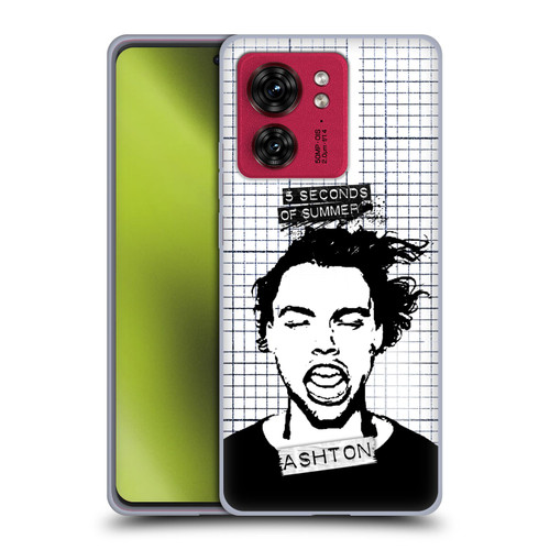 5 Seconds of Summer Solos Grained Ashton Soft Gel Case for Motorola Moto Edge 40