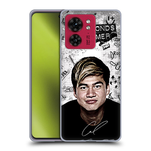 5 Seconds of Summer Solos Vandal Calum Soft Gel Case for Motorola Moto Edge 40