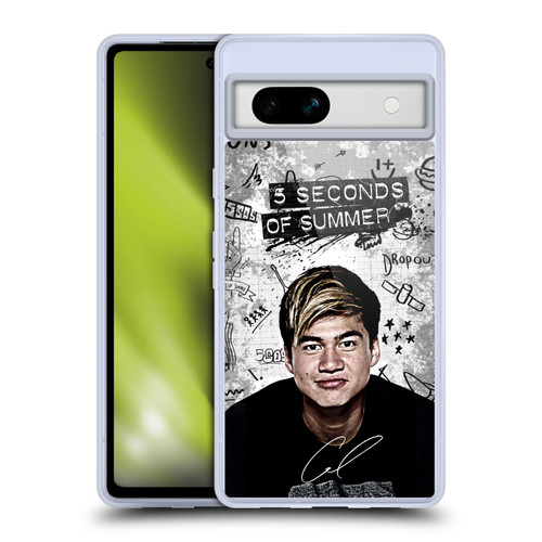 5 Seconds of Summer Solos Vandal Calum Soft Gel Case for Google Pixel 7a