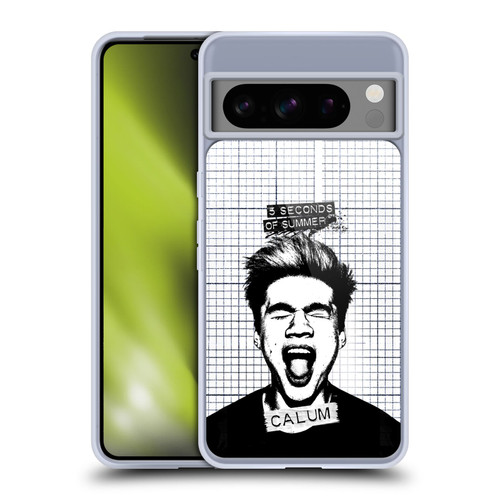 5 Seconds of Summer Solos Grained Calum Soft Gel Case for Google Pixel 8 Pro