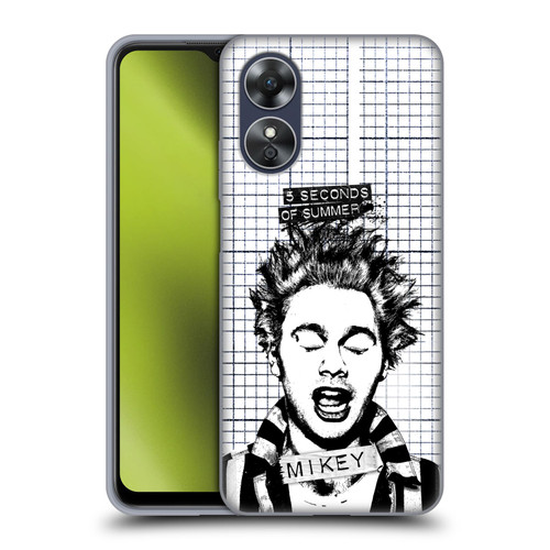 5 Seconds of Summer Solos Grained Mikey Soft Gel Case for OPPO A17