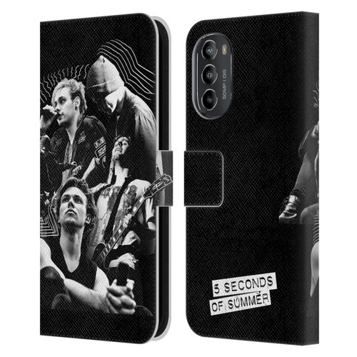 5 Seconds of Summer Posters Punkzine 2 Leather Book Wallet Case Cover For Motorola Moto G82 5G