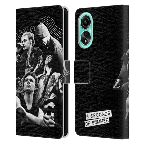 5 Seconds of Summer Posters Punkzine 2 Leather Book Wallet Case Cover For OPPO A78 5G