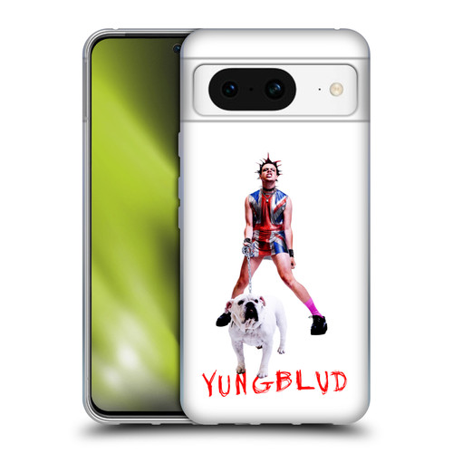 Yungblud Graphics Strawberry Lipstick Soft Gel Case for Google Pixel 8