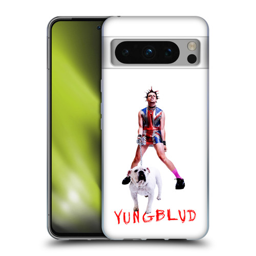 Yungblud Graphics Strawberry Lipstick Soft Gel Case for Google Pixel 8 Pro