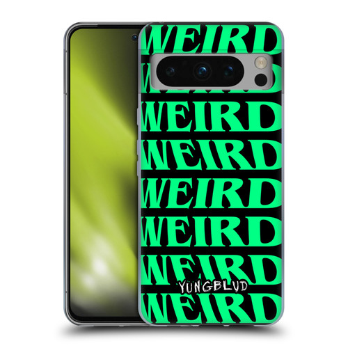 Yungblud Graphics Weird! Text Soft Gel Case for Google Pixel 8 Pro