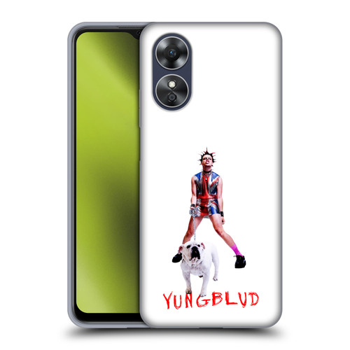 Yungblud Graphics Strawberry Lipstick Soft Gel Case for OPPO A17