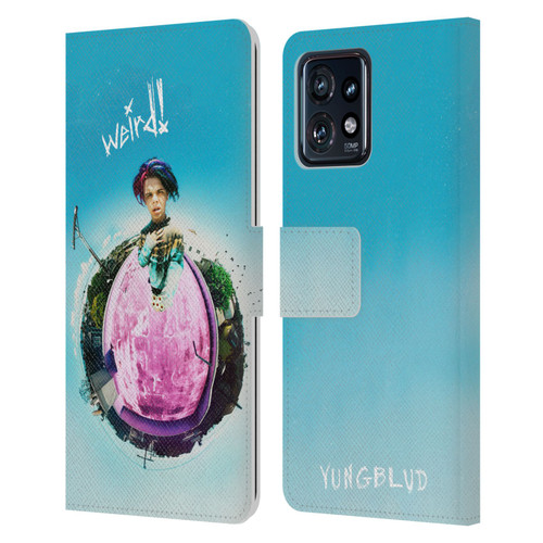Yungblud Graphics Weird! 2 Leather Book Wallet Case Cover For Motorola Moto Edge 40 Pro