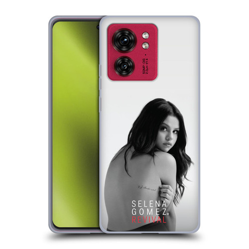 Selena Gomez Revival Back Cover Art Soft Gel Case for Motorola Moto Edge 40