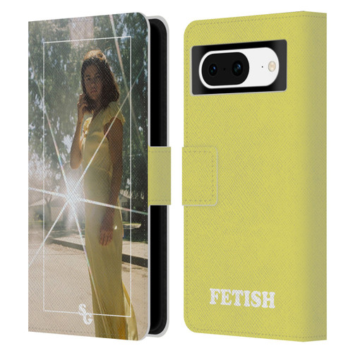 Selena Gomez Fetish Nightgown Yellow Leather Book Wallet Case Cover For Google Pixel 8