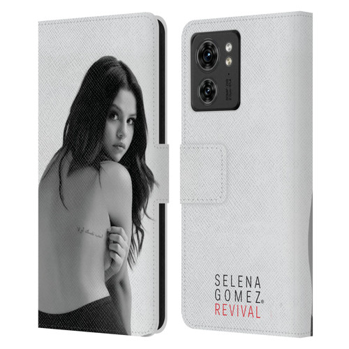 Selena Gomez Revival Back Cover Art Leather Book Wallet Case Cover For Motorola Moto Edge 40