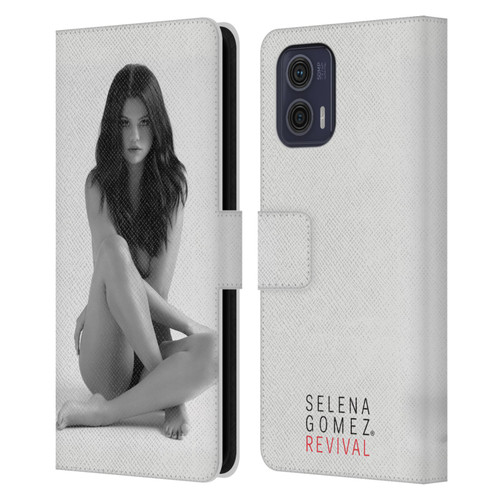 Selena Gomez Revival Front Cover Art Leather Book Wallet Case Cover For Motorola Moto G73 5G