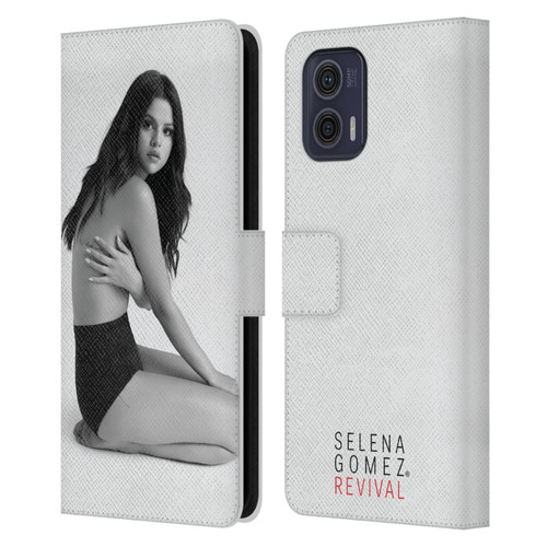 Selena Gomez Revival Side Cover Art Leather Book Wallet Case Cover For Motorola Moto G73 5G