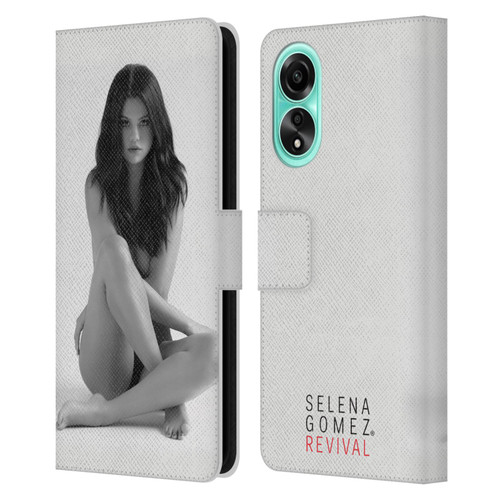 Selena Gomez Revival Front Cover Art Leather Book Wallet Case Cover For OPPO A78 5G