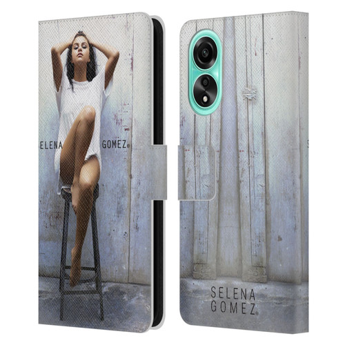 Selena Gomez Revival Good For You Leather Book Wallet Case Cover For OPPO A78 4G