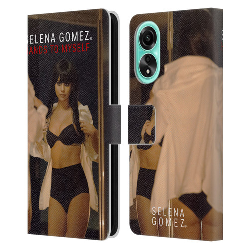 Selena Gomez Revival Hands to myself Leather Book Wallet Case Cover For OPPO A78 4G