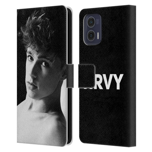HRVY Graphics Calendar 9 Leather Book Wallet Case Cover For Motorola Moto G73 5G