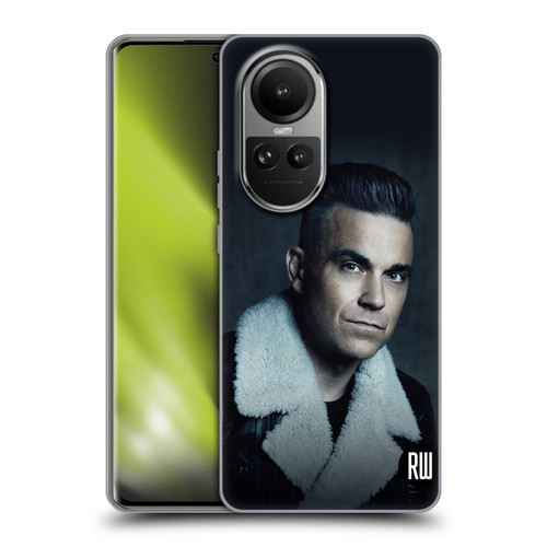 Robbie Williams Calendar Leather Jacket Soft Gel Case for OPPO Reno10 5G / Reno10 Pro 5G