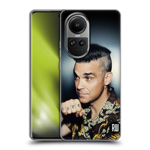 Robbie Williams Calendar Love Tattoo Soft Gel Case for OPPO Reno10 5G / Reno10 Pro 5G