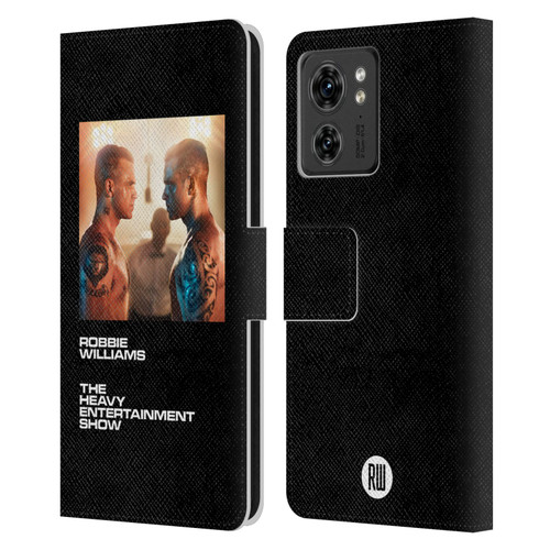 Robbie Williams Calendar The Heavy Entertainment Show Leather Book Wallet Case Cover For Motorola Moto Edge 40