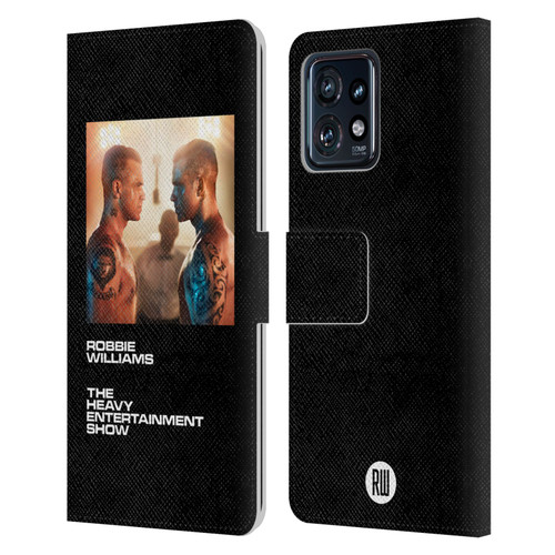 Robbie Williams Calendar The Heavy Entertainment Show Leather Book Wallet Case Cover For Motorola Moto Edge 40 Pro