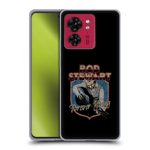 Rod Stewart Art Forever Young Soft Gel Case for Motorola Moto Edge 40